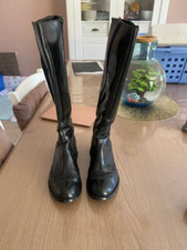 Botte noir cuir STÉPHANE GONTARD modèle RAJA femme taille 37