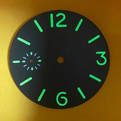 Cadran montre lumineux - cadran, de