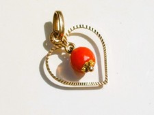 BEAU PENDENTIF COEUR ANCIEN en