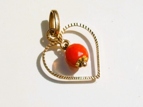 Beau pendentif coeur ancien - beau,