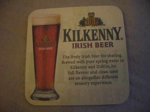 Rare sous bock bière - rare, kilkenny
