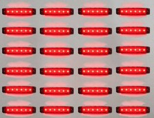 Universel 24 X 12v Rouge LED Arrière Clignotant Camion Remorque Camionnette