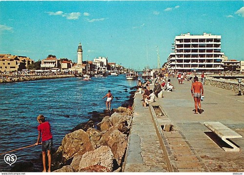 Carte postale le grau - -,