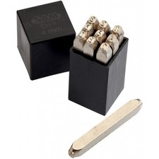 Chiffres à frapper en acier