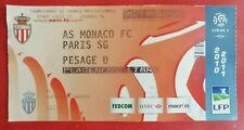 Ticket Billet Football AS MONACO FC - PARIS SG PSG Championnat France 7.5.2011  