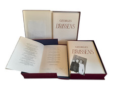 Œuvre poétique de Georges Brassens / Rare exemplaire d'artiste hors commerce