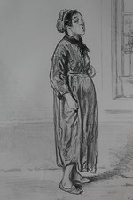 GAVARNI Lithographie originale