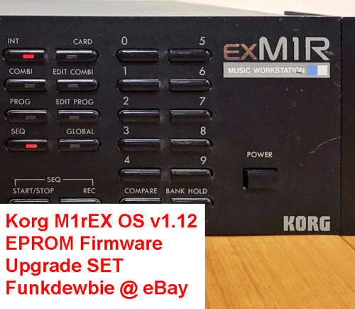 Korg m1rex 12 eprom - korg,