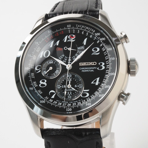 Chronographe quartz seiko - à,