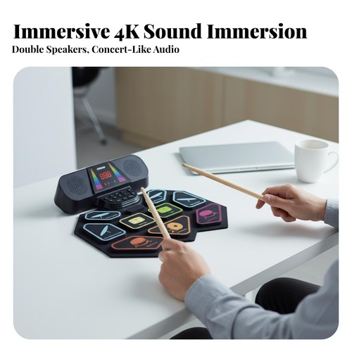 Tapis kit percussion - de,