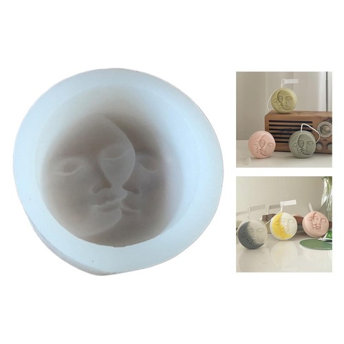 Visage bougie moule - visage,