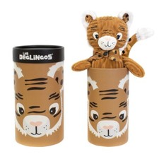 Les Déglingos - Peluche grand simply en boîte "Spéculos le tigre" - 8715