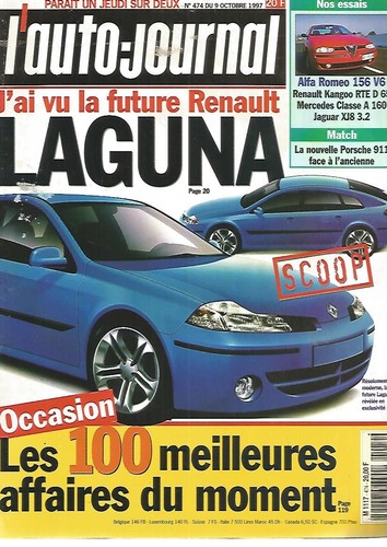 Auto journal 474 laguna - n°474, /