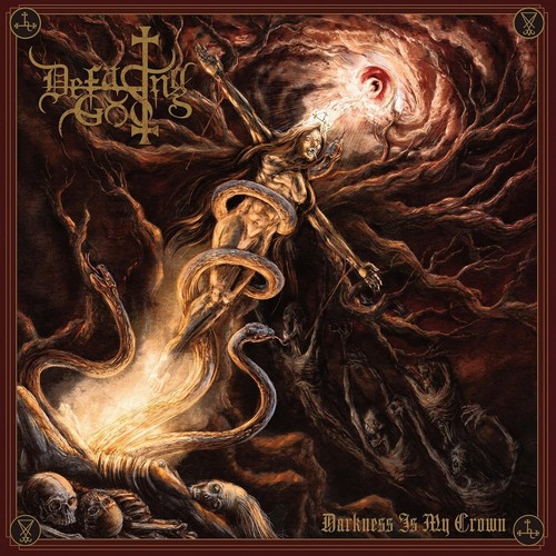Defacing god darkness my - god,