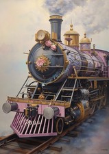 Photo A4 Train vapeur