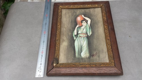Ancien superbe tableau dessin
