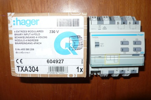 Hager txa304 entrées - hager, 4