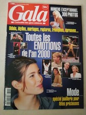 Magazine Gala n° 392 du 14 décembre 2000 - LES ÉVÉNEMENTS DE L'ANNÉE 2000