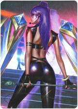 ACG Card - K/DA Kai'Sa - League of Legends - Full Art Foil Goddess waifu ¥¥