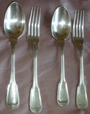 SFAM : 2 couverts en métal