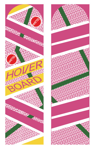 Stickers overboard retour vers - stickers,