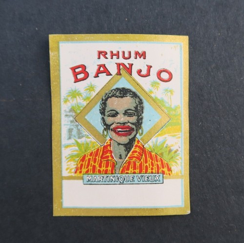 étiquette rhum banjo - Étiquette,