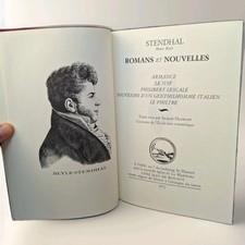 Stendhal "Romans Et Nouvelles"