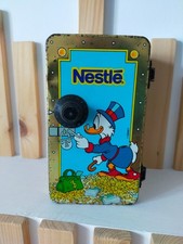 Extrêmement rare boîte coffre fort métal  Nestlé Disney oncle picsou