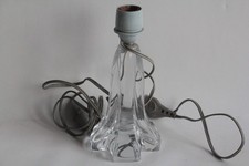 DAUM Pied de lampe cristal