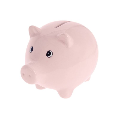 Tirelire cochon rose - , en