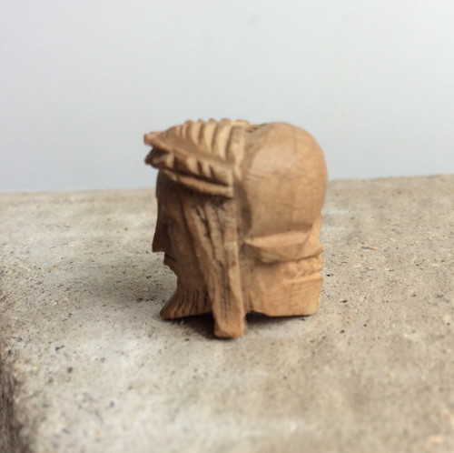 Memento mori perle bois - perle, en