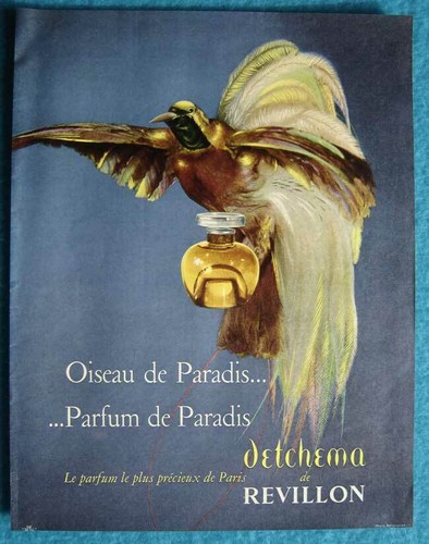 Publicité papier parfum - -,