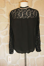 Haut neuf noir taille unique marque YOYA (d)