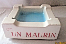 ANCIEN GRAND CENDRIER DE BAR UN MAURIN - .COLLECTION PUB BAR BISTROT-TBE