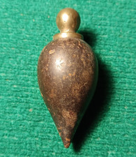 ANCIEN FIL A PLOMB EN LAITON