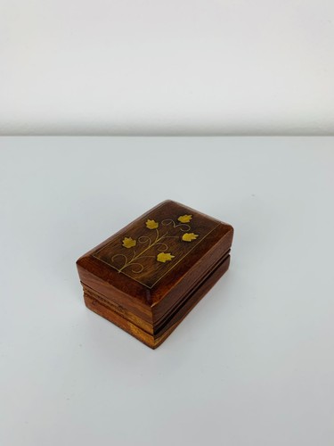 Petite boîte bois - en,