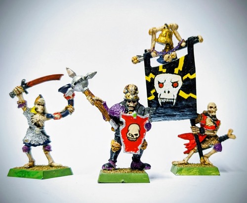 Etat major squelette warhammer - etat,