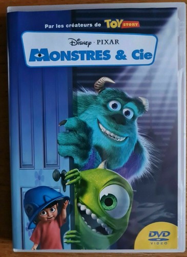 Dvd monstres cie disney - dvd,