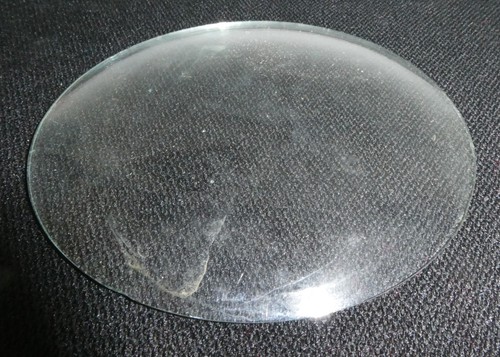Verre ancien ovale - , et