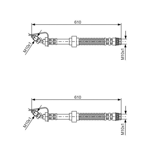 Bosch flexibles frein - flexibles,