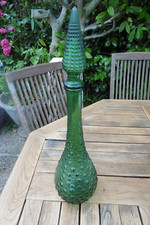 empoli bouteille verte vintage