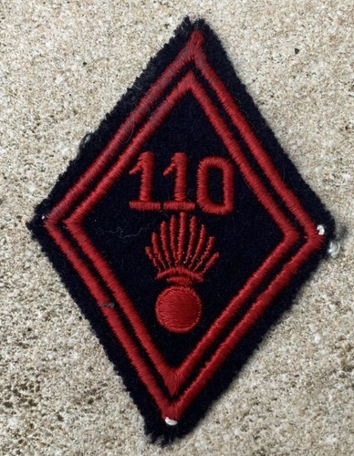 Losange 110 régiment - losange, 110°