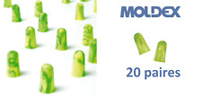 20 paires- Bouchon Oreille Moldex Spark Plugs 35dB bouchons oreilles boule quies