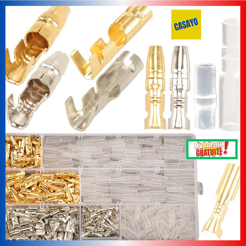 400pcs connecteurs bullet - connecteurs,