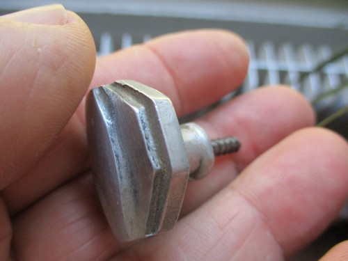 Ancienne poignée aluminium - ancienne,