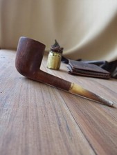  Pipe en bruyère ancienne signée - Collection de fumeurs vintage