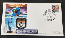 - SPACE - LOT DE 7 ENVELOPPES ROCKET LAB ELECTRON 🚀 