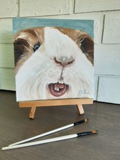 Peinture originale cochon