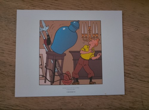 Planche tintin moulinsart - planche,