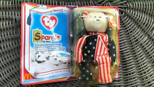 Peluche beanie baby - peluche,